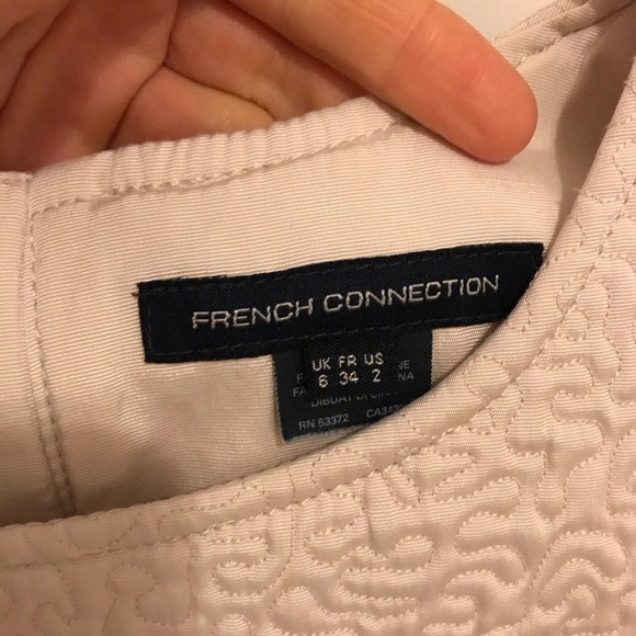 French Connection Quilted Dress Size 2 - Picture 5 of 6